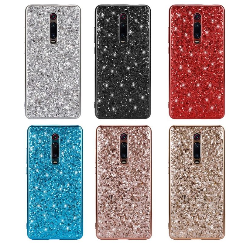 Telefoonhoesje voor Xiaomi Mi 9T / Mi 9T Pro Glamoureuze Pailletten