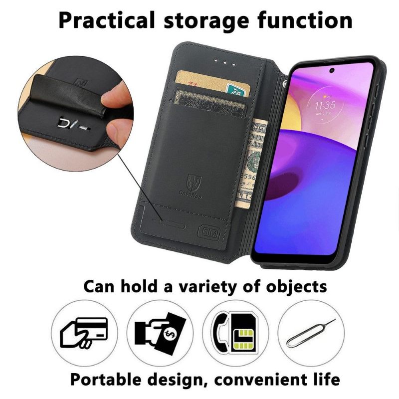 Flip Case voor Motorola Moto E20 / E30 / E40 Iriserende Wolk