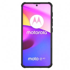 Hoesje voor Motorola Moto E20 / E30 / E40 Antislip Met Ondersteuning