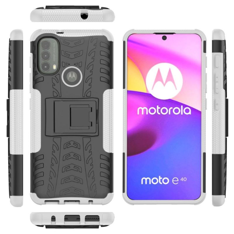 Hoesje voor Motorola Moto E20 / E30 / E40 Antislip Met Ondersteuning