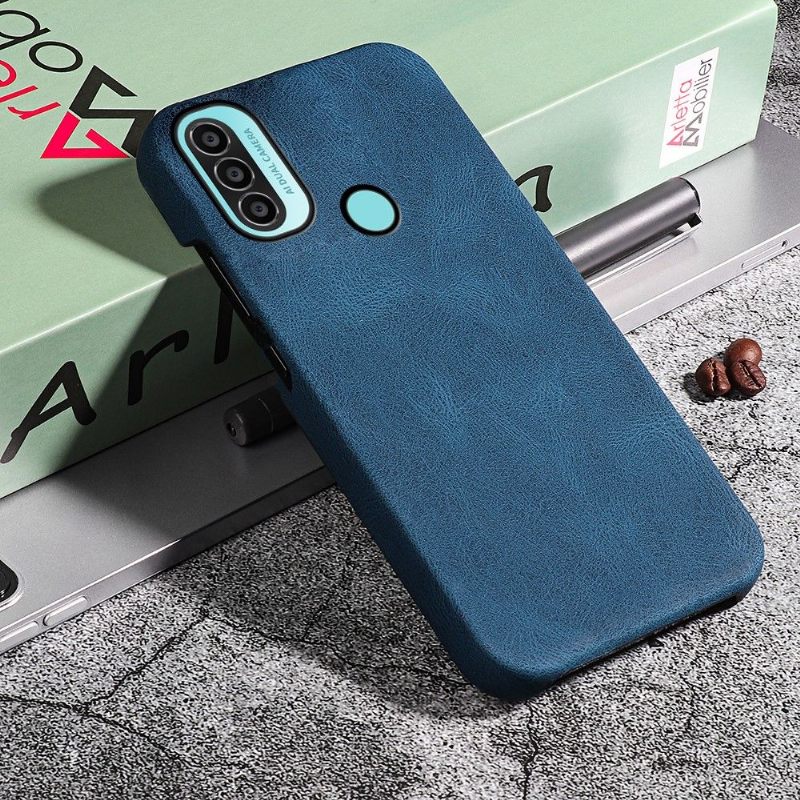 Hoesje voor Motorola Moto E20 / E30 / E40 Imitatieleer