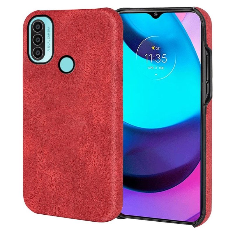 Hoesje voor Motorola Moto E20 / E30 / E40 Imitatieleer