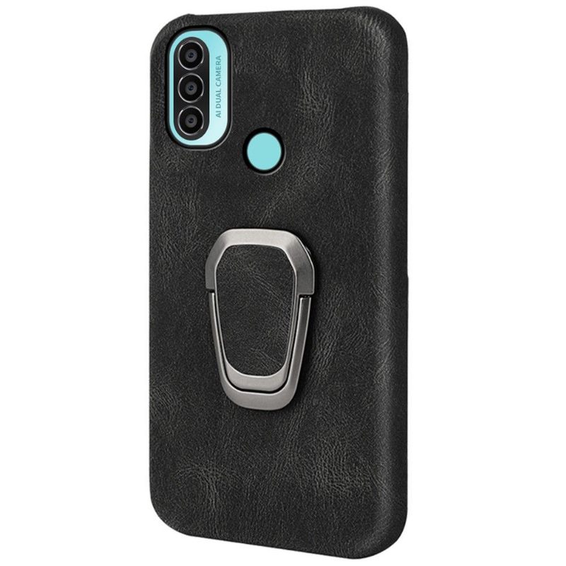 Hoesje voor Motorola Moto E20 / E30 / E40 Imitatieleer Met Standaard