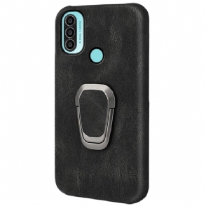 Hoesje voor Motorola Moto E20 / E30 / E40 Imitatieleer Met Standaard