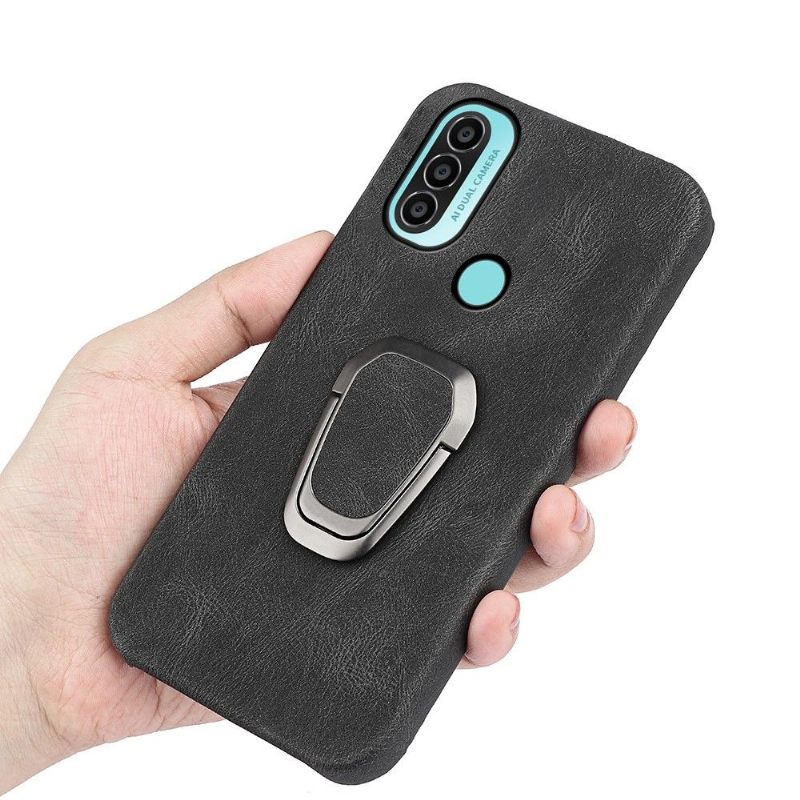 Hoesje voor Motorola Moto E20 / E30 / E40 Imitatieleer Met Standaard