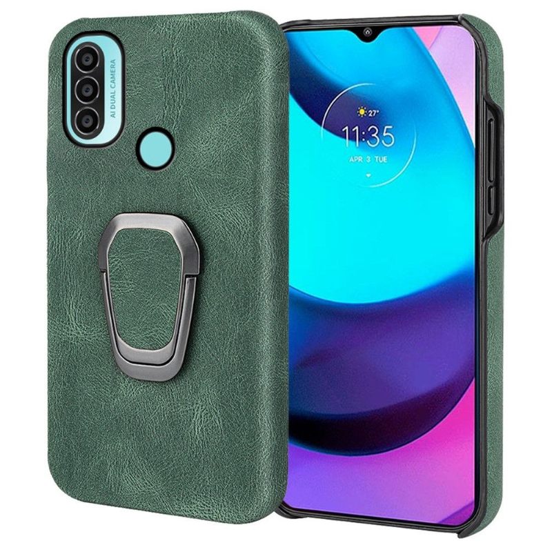 Hoesje voor Motorola Moto E20 / E30 / E40 Imitatieleer Met Standaard