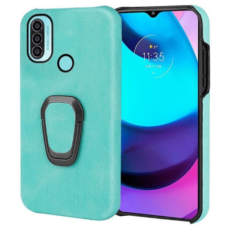 Hoesje voor Motorola Moto E20 / E30 / E40 Imitatieleer Met Standaard