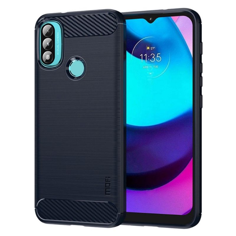 Hoesje voor Motorola Moto E20 / E30 / E40 Mofi Geborsteld Effect