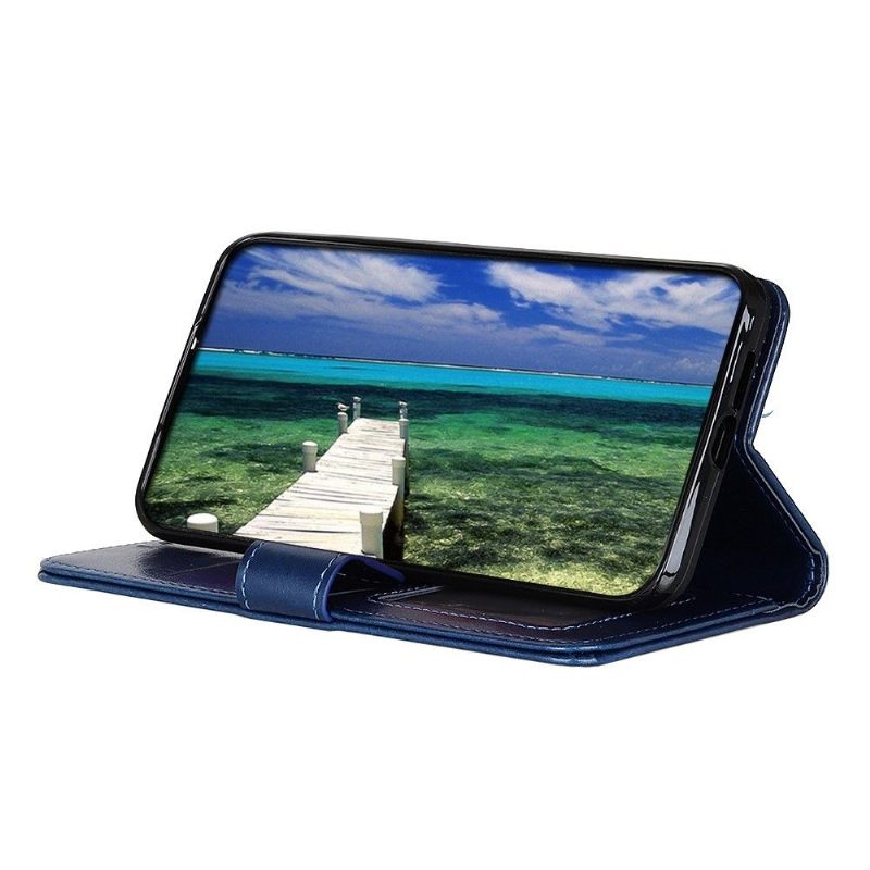 Case voor Vivo X80 Pro Bescherming Folio-hoesje Functie Voor Foliostandaard Van Kunstleer