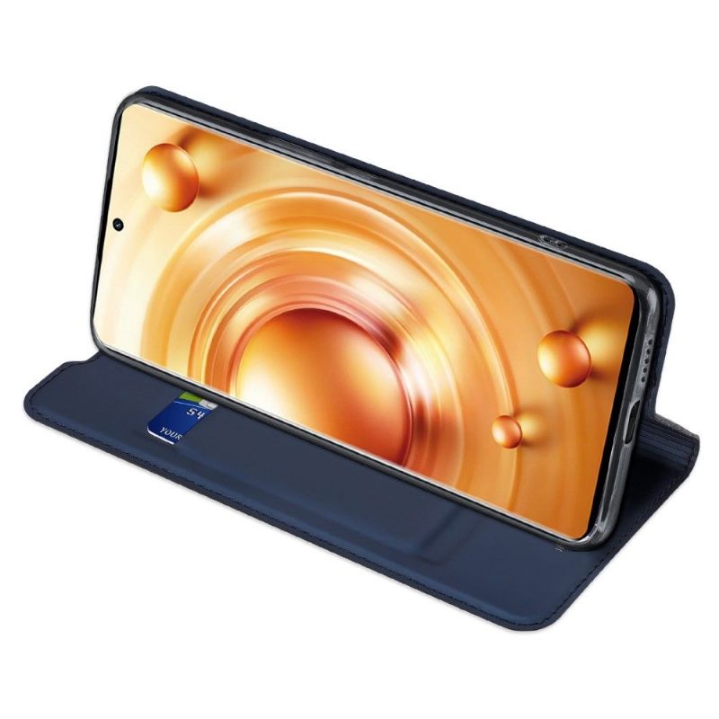 Case voor Vivo X80 Pro Zakelijk Satijneffect