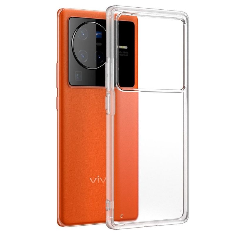 Hoesje voor Vivo X80 Pro Armor-serie Semi-helder