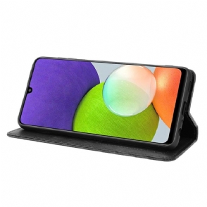 Cover voor Samsung Galaxy A22 4G Leer In Cirénius-stijl