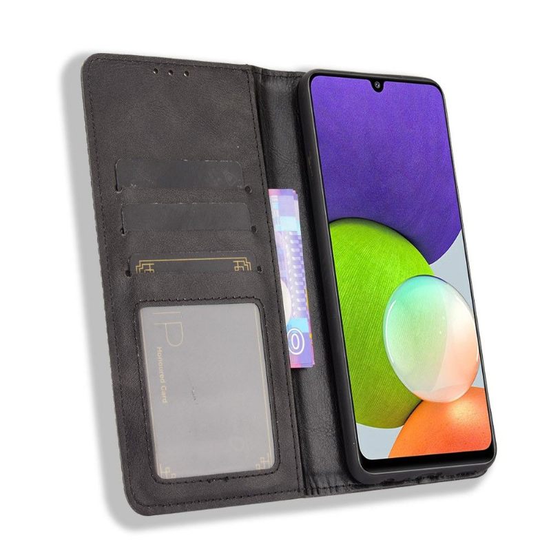 Cover voor Samsung Galaxy A22 4G Leer In Cirénius-stijl