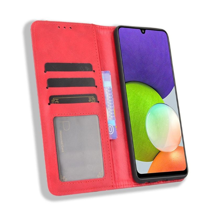 Cover voor Samsung Galaxy A22 4G Leer In Cirénius-stijl