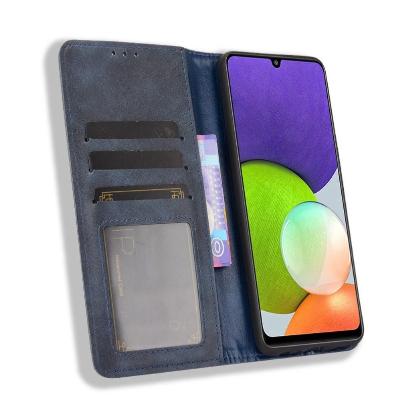 Cover voor Samsung Galaxy A22 4G Leer In Cirénius-stijl