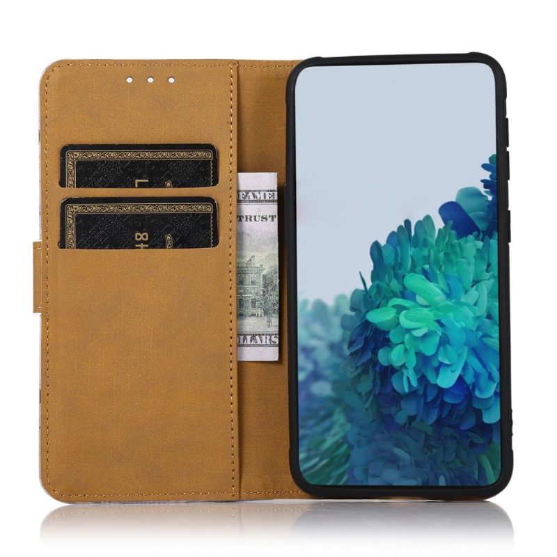 Flip Case voor Samsung Galaxy A22 4G Felle Tijger