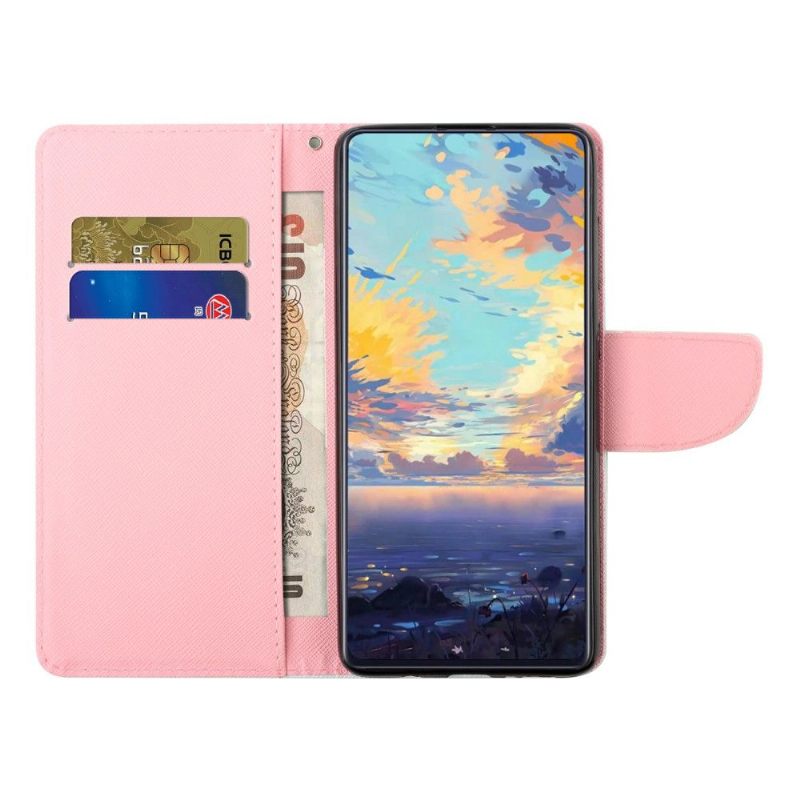 Folio-hoesje voor Samsung Galaxy A22 4G Hartpatronen