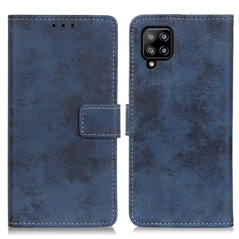 Leren Hoesje voor Samsung Galaxy A22 4G Bescherming Cyrius Kunstleer Vintage