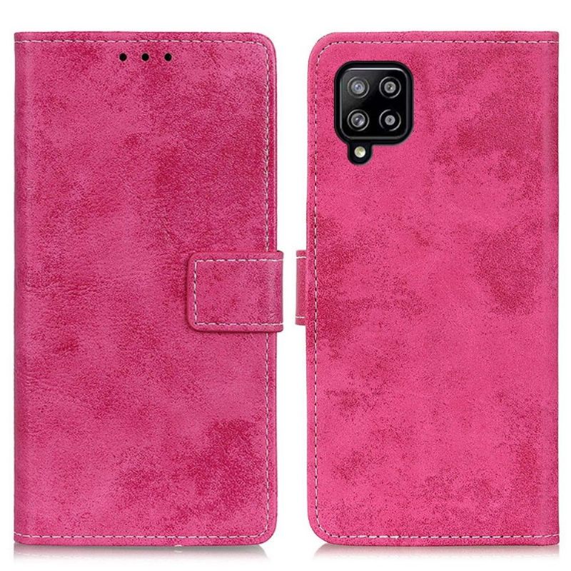 Leren Hoesje voor Samsung Galaxy A22 4G Bescherming Cyrius Kunstleer Vintage