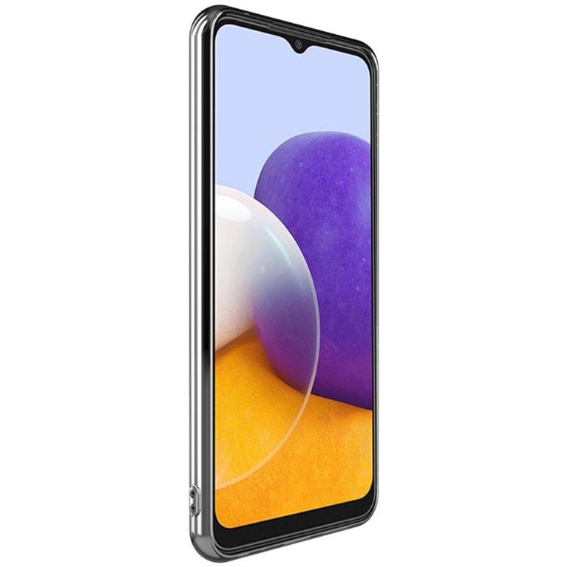 Telefoonhoesje voor Samsung Galaxy A22 4G Bescherming Imak Doorzichtige Siliconen