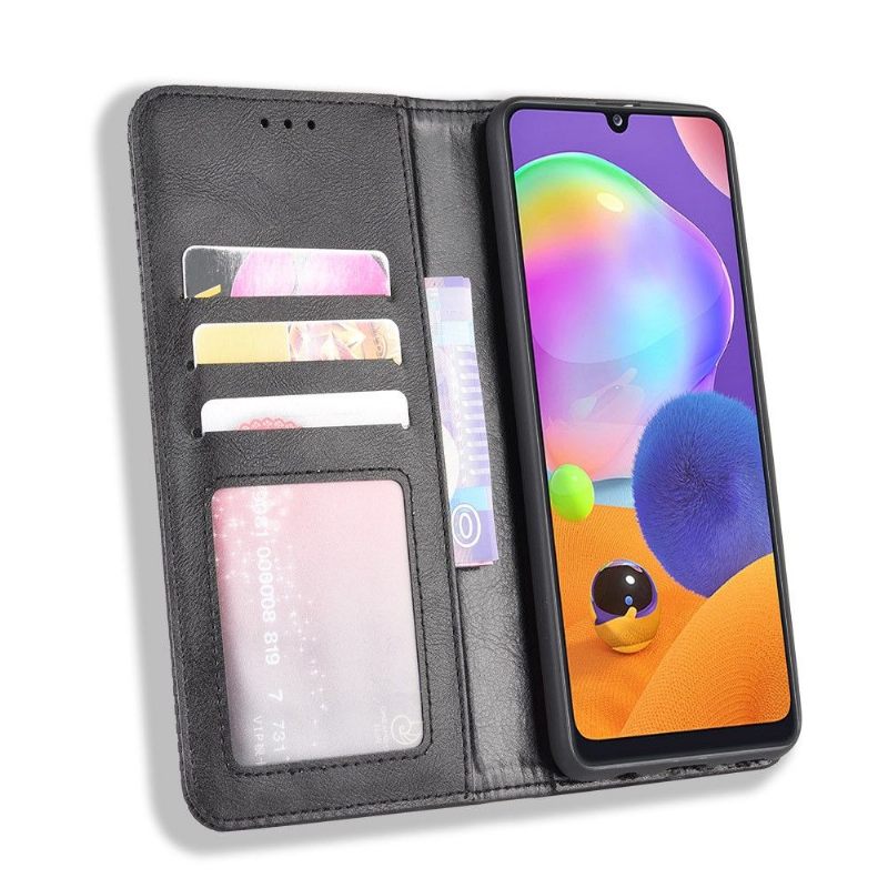 Case voor Samsung Galaxy A31 Bescherming Leer In Cirénius-stijl