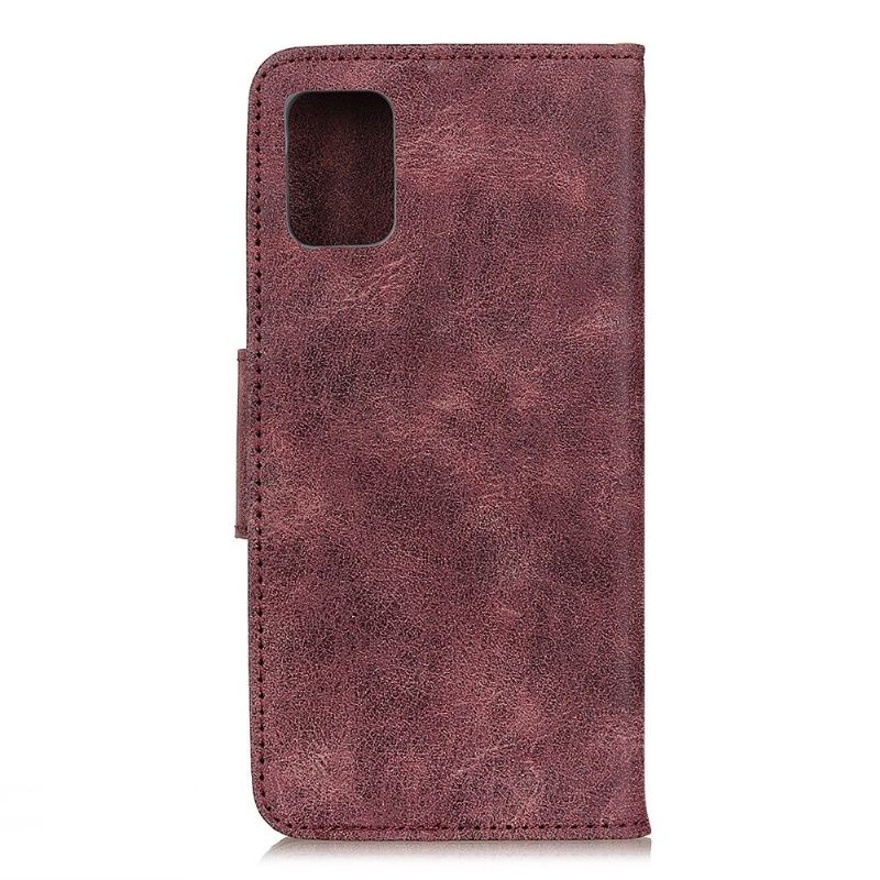 Case voor Samsung Galaxy A31 Edouard Kunstleer Vintage