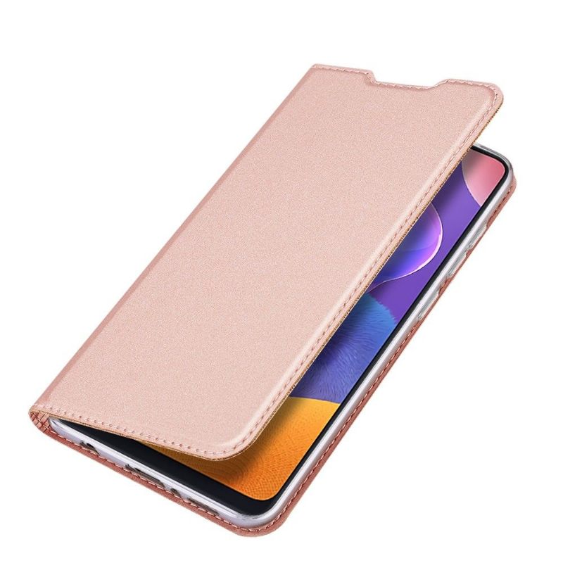 Cover voor Samsung Galaxy A31 Folio-hoesje Satijneffect