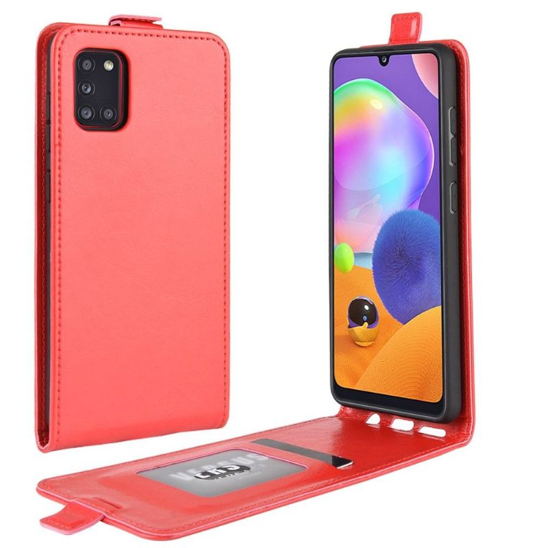 Flip Case voor Samsung Galaxy A31 Folio-hoesje Kunstleer Verticaal