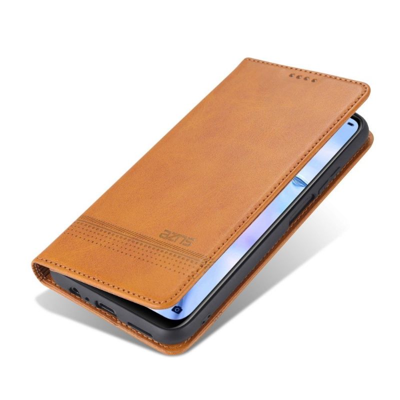 Cover voor Huawei P Smart 2021 Portemonnee Leren Azns Kunstleer