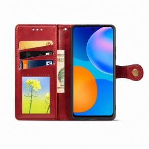 Folio-hoesje voor Huawei P Smart 2021 Anti-fall Indila Kunstleer Kaarthouder