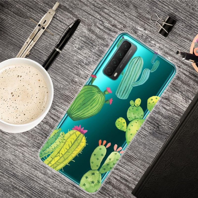 Hoesje voor Huawei P Smart 2021 Cactussen