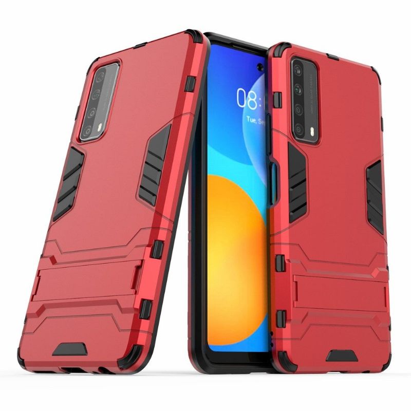 Hoesje voor Huawei P Smart 2021 Cool Guard Met Geïntegreerde Stand