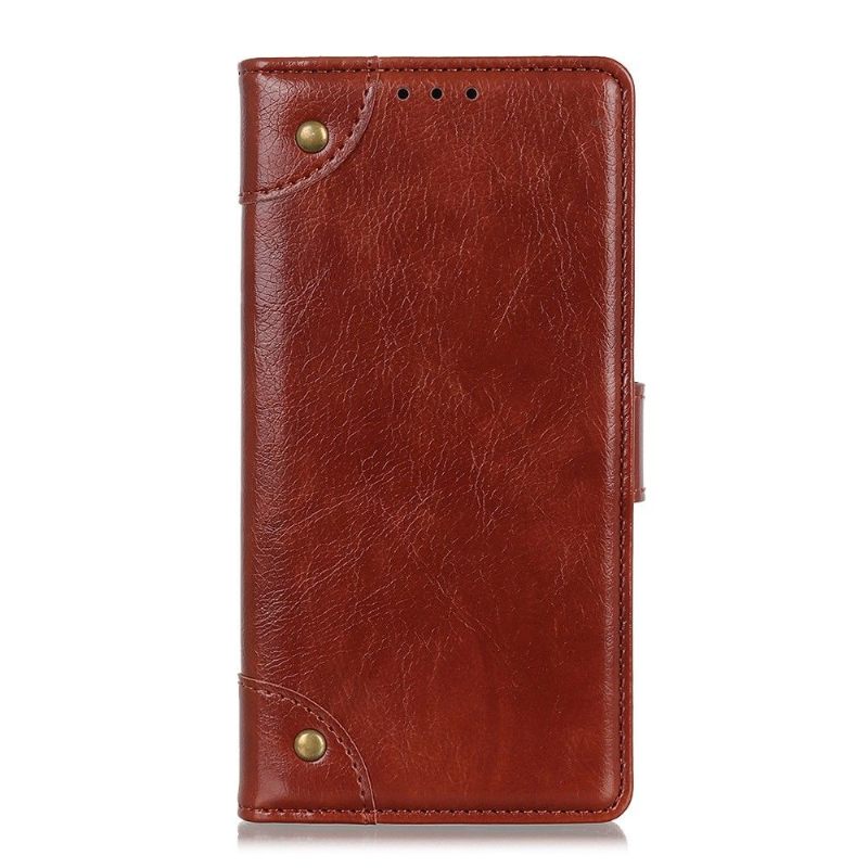 Leren Hoesje voor Huawei P Smart 2021 Bescherming Vintage Nappa