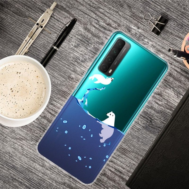 Telefoonhoesje voor Huawei P Smart 2021 Zeehond En Ijsbeer