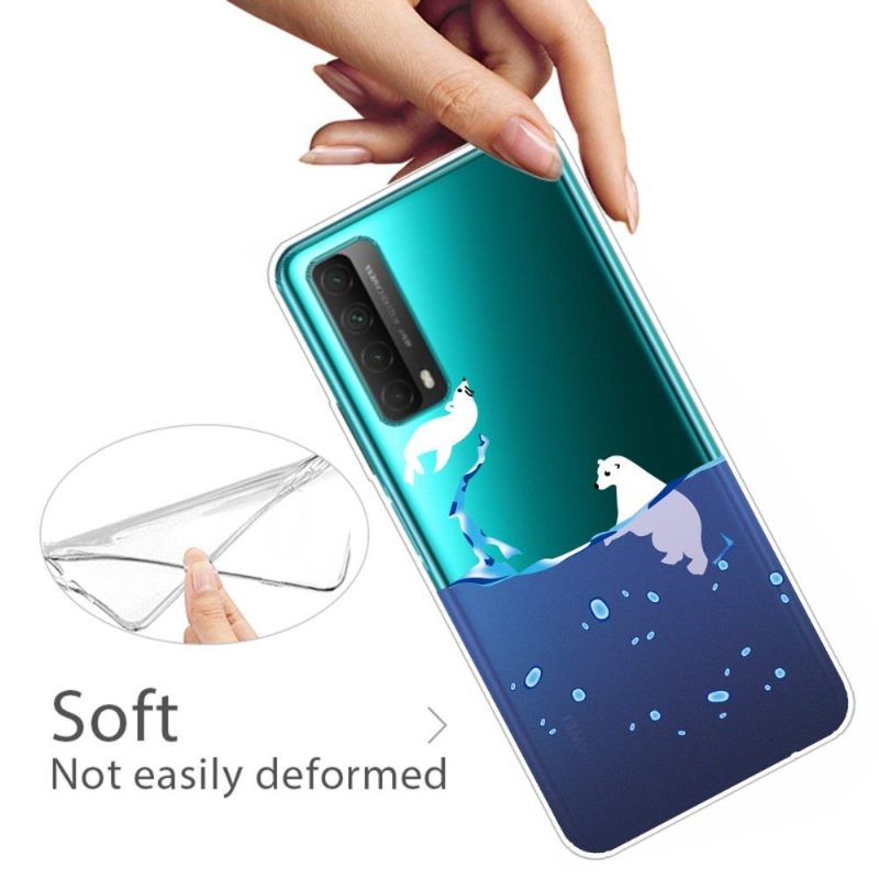 Telefoonhoesje voor Huawei P Smart 2021 Zeehond En Ijsbeer