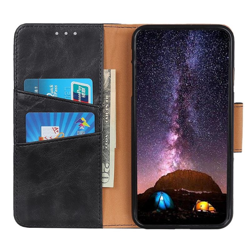 Case voor Xiaomi Redmi Note 9S / Redmi Note 9 Pro Edouard Kunstleer