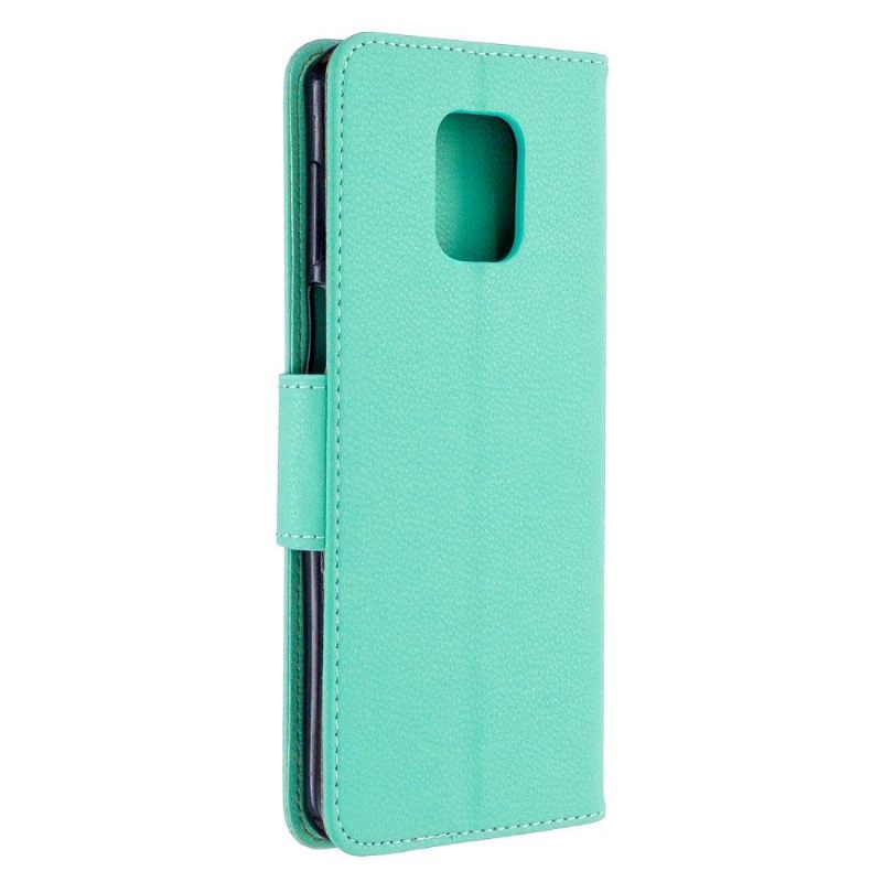 Case voor Xiaomi Redmi Note 9S / Redmi Note 9 Pro Folio-hoesje Generfd Leereffect