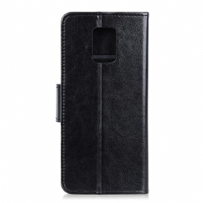 Case voor Xiaomi Redmi Note 9S / Redmi Note 9 Pro Folio-hoesje Ondersteuningsfunctie Van Kunstleer