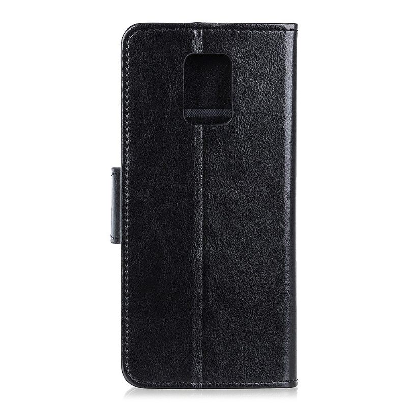 Case voor Xiaomi Redmi Note 9S / Redmi Note 9 Pro Folio-hoesje Ondersteuningsfunctie Van Kunstleer