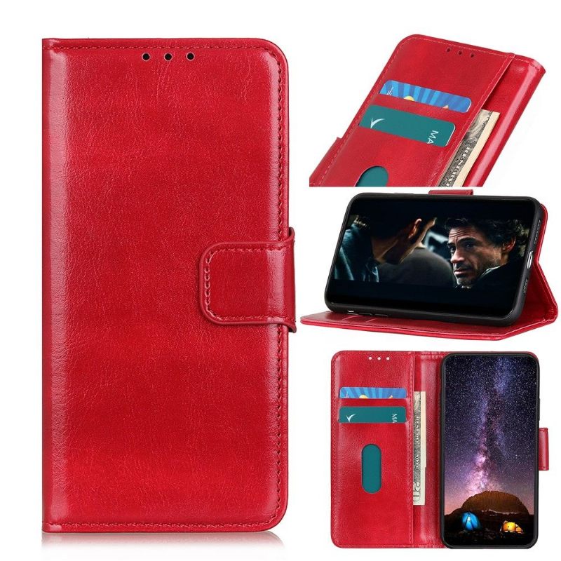 Case voor Xiaomi Redmi Note 9S / Redmi Note 9 Pro Folio-hoesje Ondersteuningsfunctie Van Kunstleer