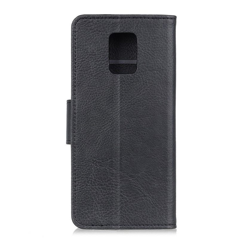 Cover voor Xiaomi Redmi Note 9S / Redmi Note 9 Pro Portemonnee Leren Célestin Kunstleer