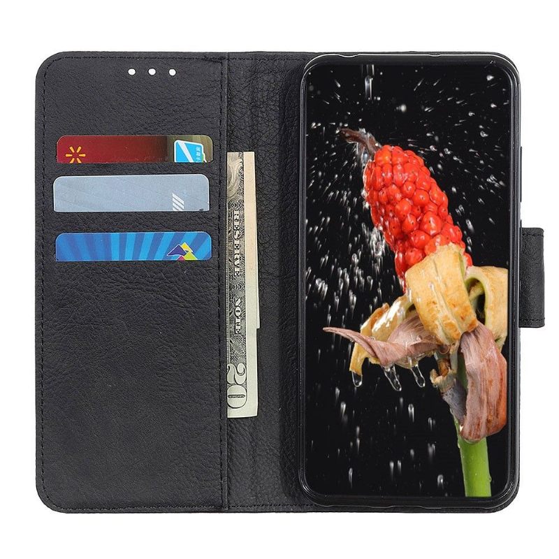 Cover voor Xiaomi Redmi Note 9S / Redmi Note 9 Pro Portemonnee Leren Célestin Kunstleer