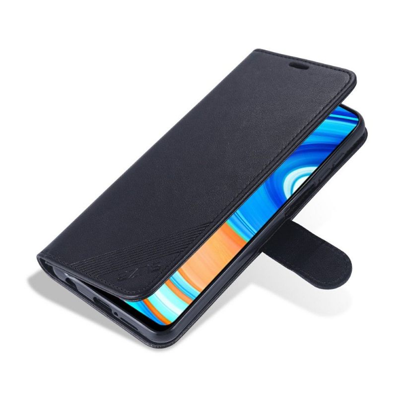 Flip Case voor Xiaomi Redmi Note 9S / Redmi Note 9 Pro Azns Retro Leder Effect