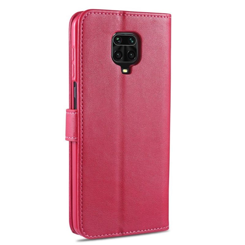 Flip Case voor Xiaomi Redmi Note 9S / Redmi Note 9 Pro Azns Retro Leder Effect