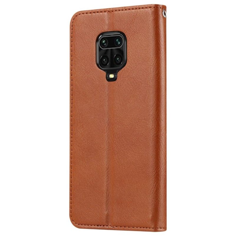 Folio-hoesje voor Xiaomi Redmi Note 9S / Redmi Note 9 Pro Anti-fall Kaarthouder Stand Case