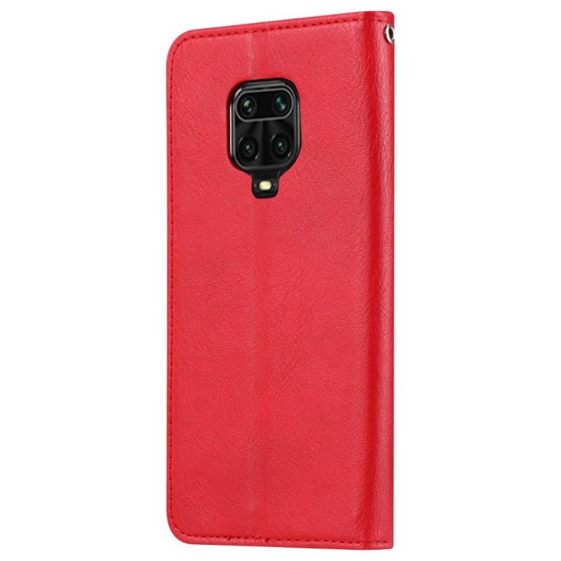 Folio-hoesje voor Xiaomi Redmi Note 9S / Redmi Note 9 Pro Anti-fall Kaarthouder Stand Case