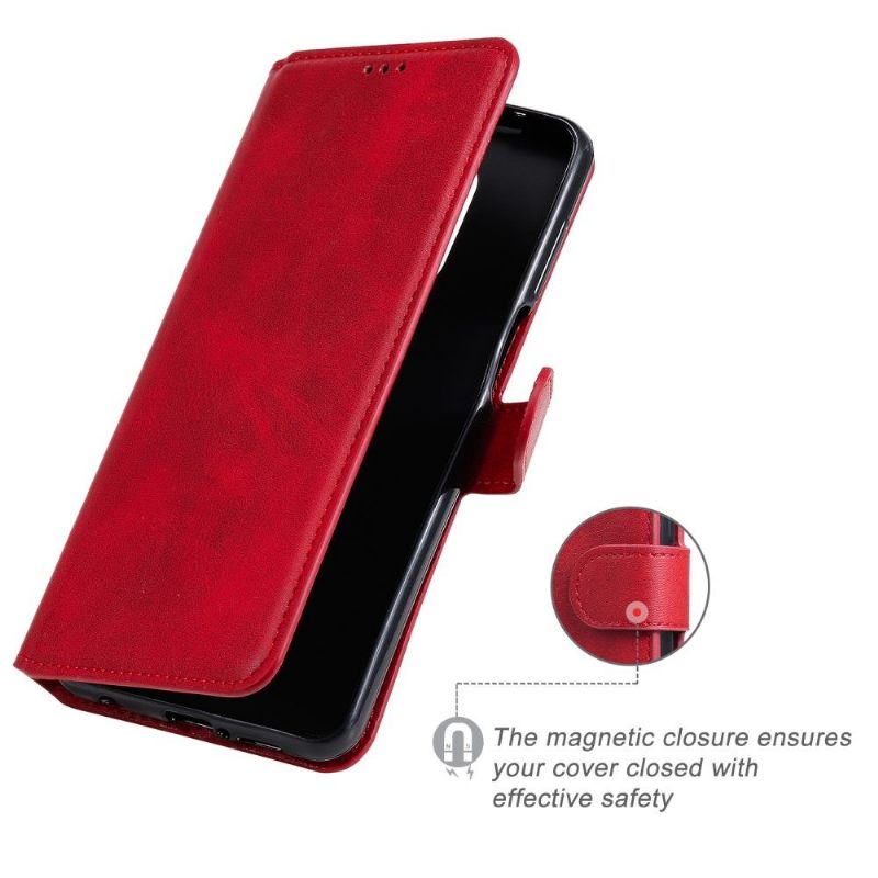 Folio-hoesje voor Xiaomi Redmi Note 9S / Redmi Note 9 Pro Klassieke Kaarthouder