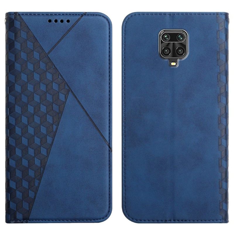 Folio-hoesje voor Xiaomi Redmi Note 9S / Redmi Note 9 Pro Kubusgeometrie