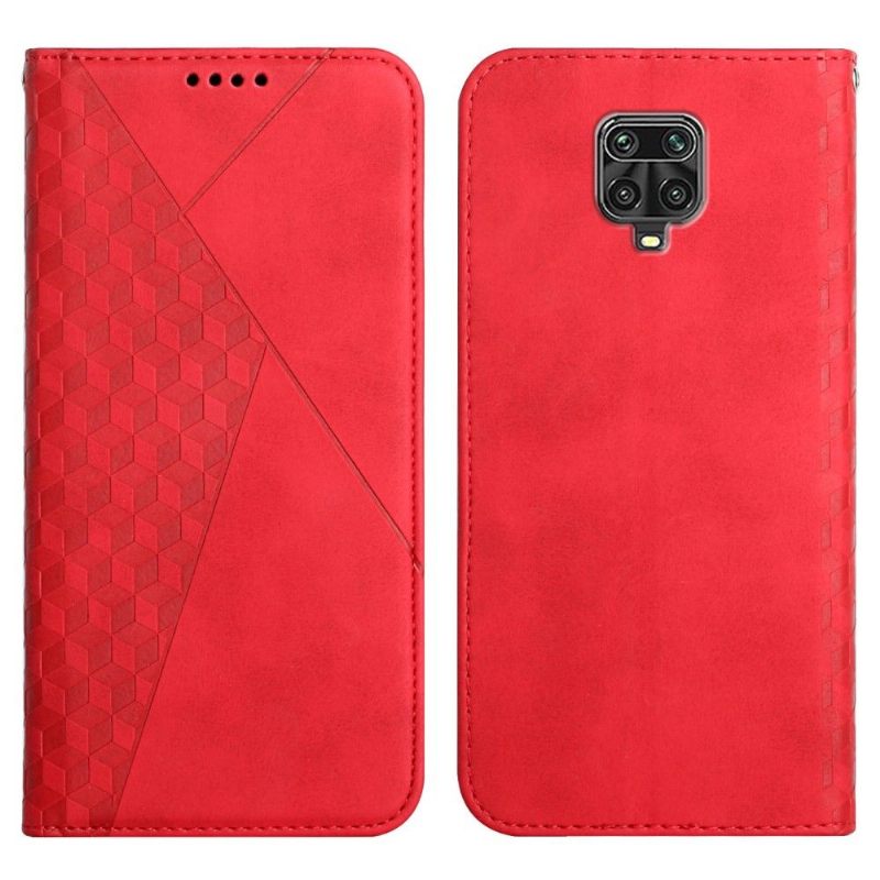 Folio-hoesje voor Xiaomi Redmi Note 9S / Redmi Note 9 Pro Kubusgeometrie