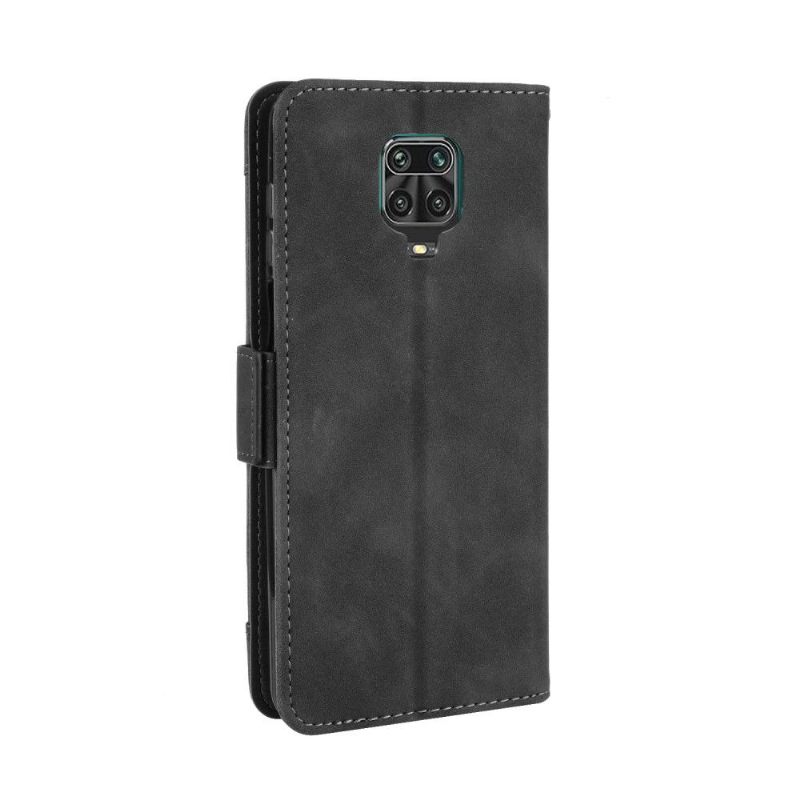 Folio-hoesje voor Xiaomi Redmi Note 9S / Redmi Note 9 Pro Ledereffect Met Kaarthouder